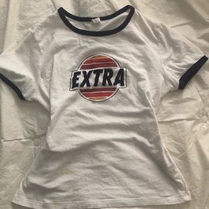 Garage "extra" crop top XS